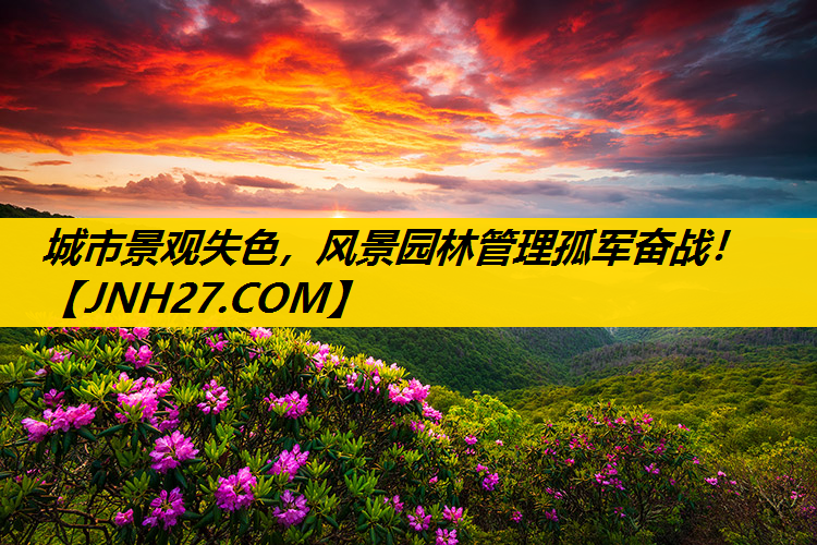 城市景观失色，风景园林管理孤军奋战！