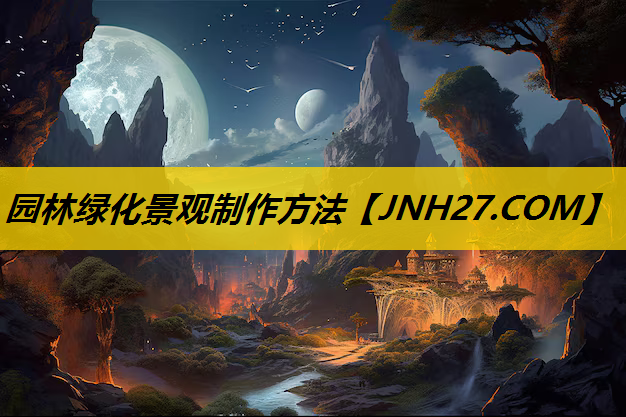 园林绿化景观制作方法