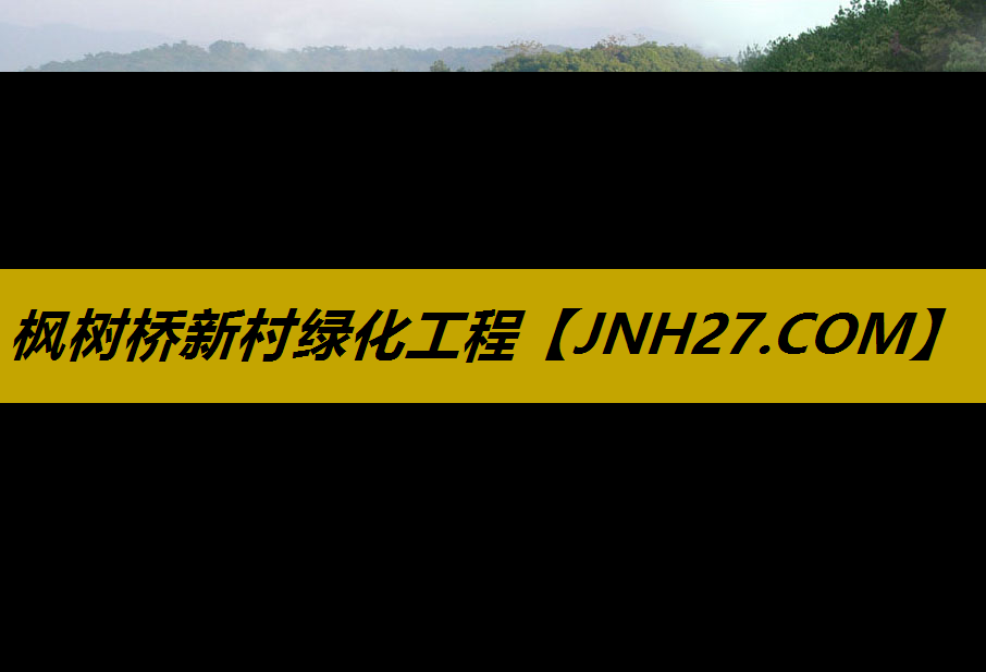 枫树桥新村绿化工程